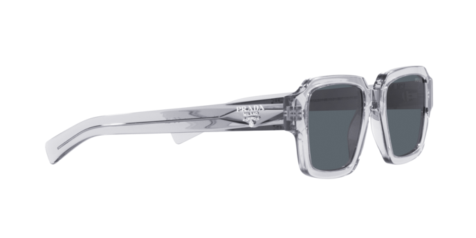 Prada 0PR 02ZS U430A9 Men's Sunglasses - Transparent Grey