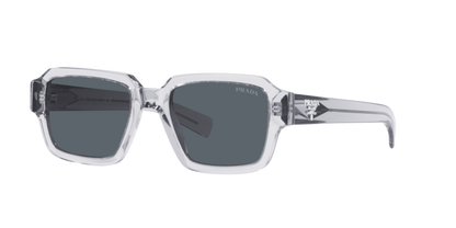 Prada 0PR 02ZS U430A9 Men's Sunglasses - Transparent Grey