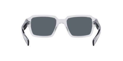 Prada 0PR 02ZS U430A9 Men's Sunglasses - Transparent Grey