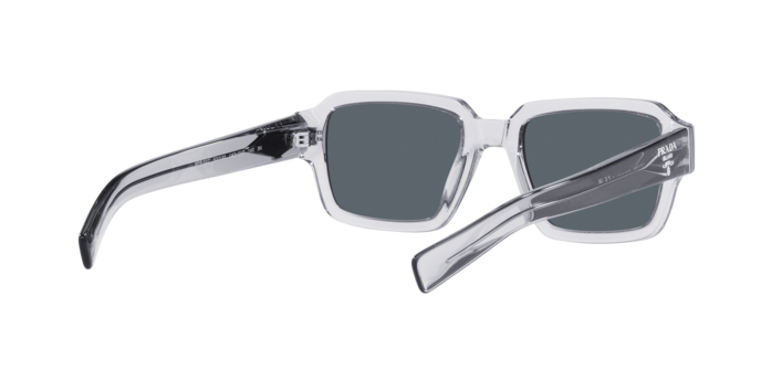 Prada 0PR 02ZS U430A9 Men's Sunglasses - Transparent Grey