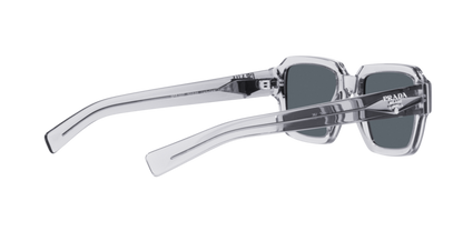 Prada 0PR 02ZS U430A9 Men's Sunglasses - Transparent Grey