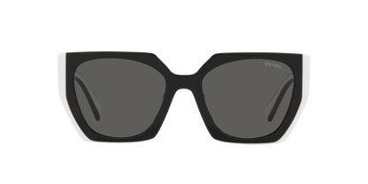 Prada 0PR 15WS Women's Sunglasses - Black Frame, Grey Lenses Sunglasses