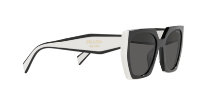 Prada 0PR 15WS Women's Sunglasses - Black Frame, Grey Lenses Sunglasses