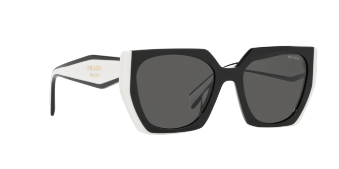 Prada 0PR 15WS Women's Sunglasses - Black Frame, Grey Lenses Sunglasses