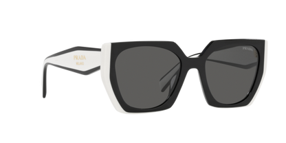 Prada 0PR 15WS Women's Sunglasses - Black Frame, Grey Lenses Sunglasses