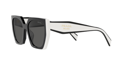 Prada 0PR 15WS Women's Sunglasses - Black Frame, Grey Lenses Sunglasses