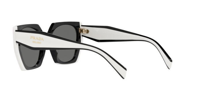 Prada 0PR 15WS Women's Sunglasses - Black Frame, Grey Lenses Sunglasses