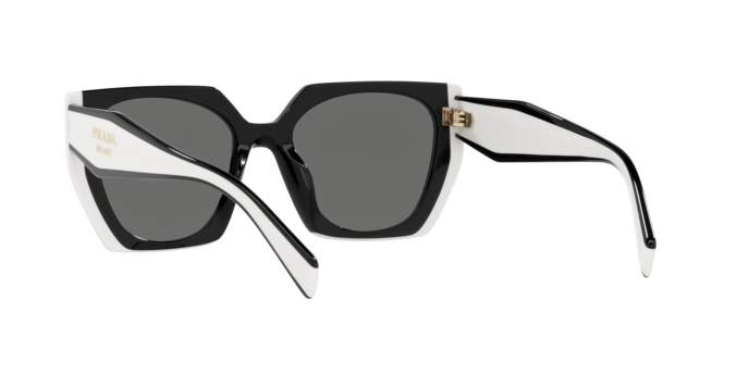 Prada 0PR 15WS Women's Sunglasses - Black Frame, Grey Lenses Sunglasses