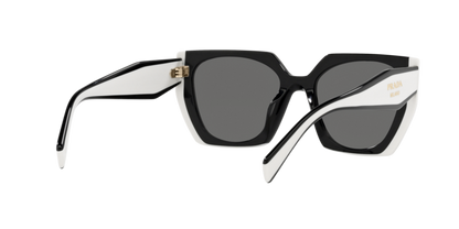 Prada 0PR 15WS Women's Sunglasses - Black Frame, Grey Lenses Sunglasses