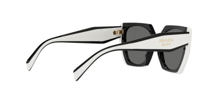 Prada 0PR 15WS Women's Sunglasses - Black Frame, Grey Lenses Sunglasses