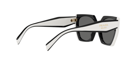 Prada 0PR 15WS Women's Sunglasses - Black Frame, Grey Lenses Sunglasses
