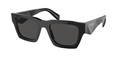 Prada PR A06S 16K08Z Men's Sunglasses - Black Frame, Dark Grey Lenses