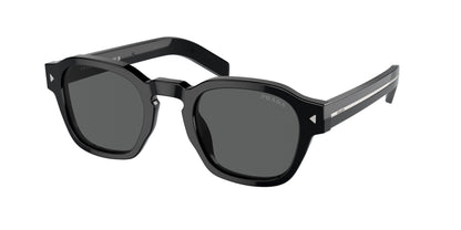 Prada PR A16S 16K731 Men's Sunglasses - Black Frame, Dark Grey Lenses