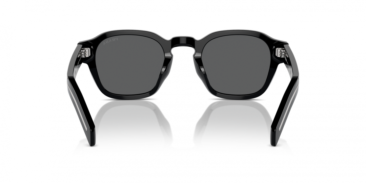 Prada PR A16S 16K731 Men's Sunglasses - Black Frame, Dark Grey Lenses