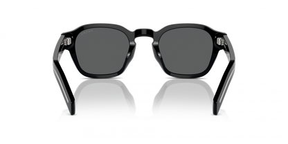 Prada PR A16S 16K731 Men's Sunglasses - Black Frame, Dark Grey Lenses