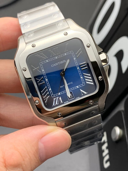 Cartier Santos de Cartier Blue Dial