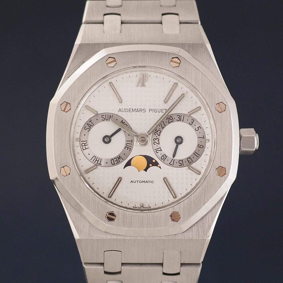 Audemars Piguet Royal Oak 25654ST.OO.0944ST.01 Perpetual Calendar Stainless Steel Silver Dial