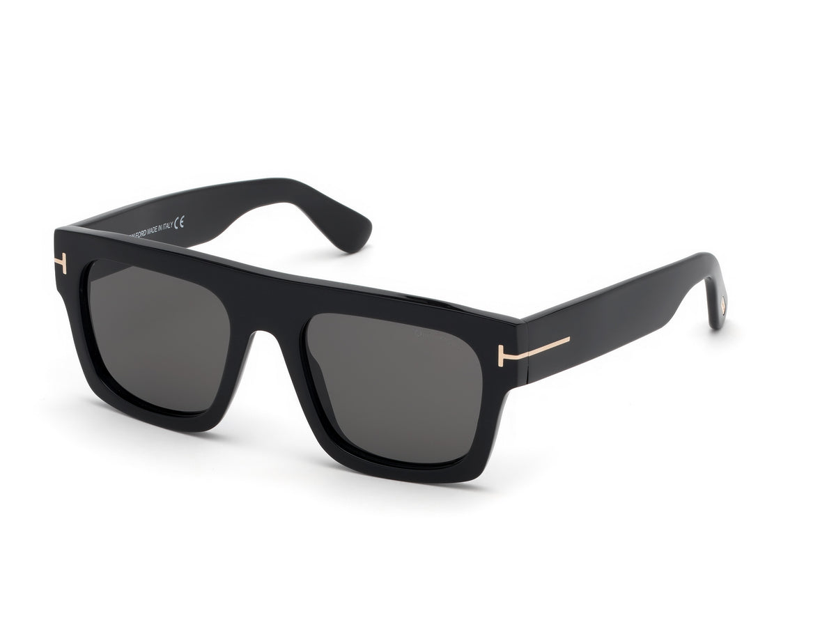 Tom Ford FT0711 01A Fausto Sunglasses for Men - Black