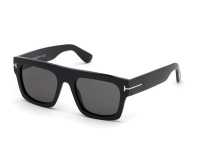 Tom Ford FT0711 01A Fausto Sunglasses for Men - Black