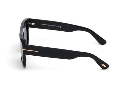 Tom Ford FT0711 01A Fausto Sunglasses for Men - Black