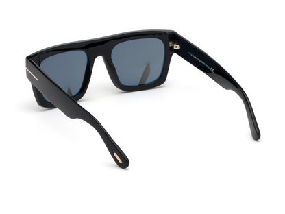 Tom Ford FT0711 01A Fausto Sunglasses for Men - Black