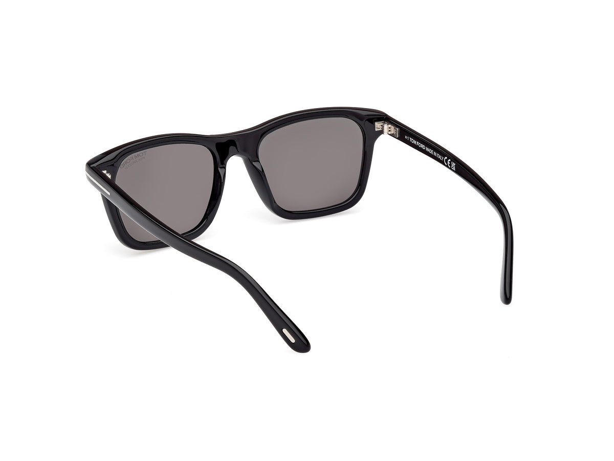 Tom Ford FT1179 01D Barron Sunglasses for Men - Black Sunglasses