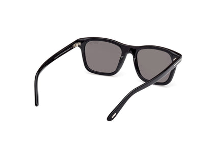 Tom Ford FT1179 01D Barron Sunglasses for Men - Black Sunglasses