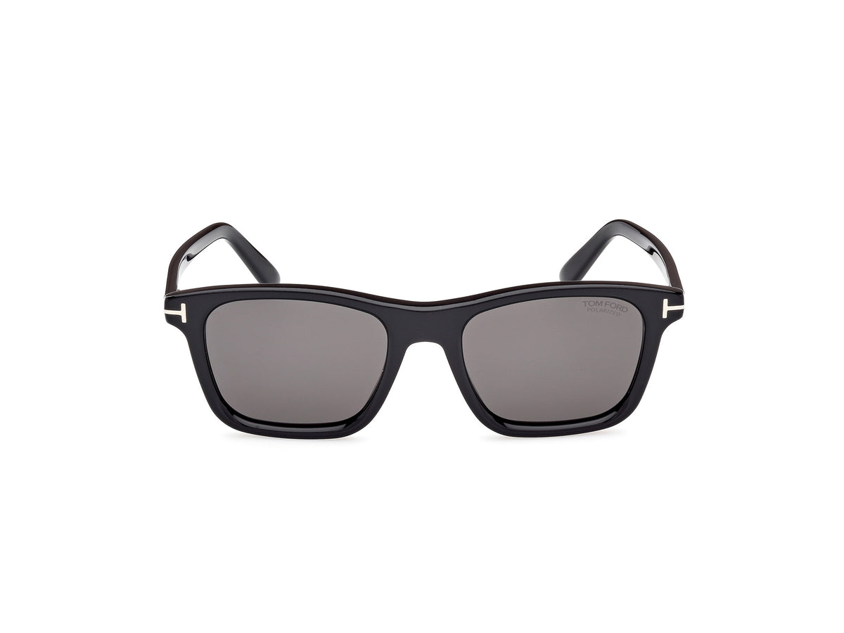 Tom Ford FT1179 01D Barron Sunglasses for Men - Black Sunglasses