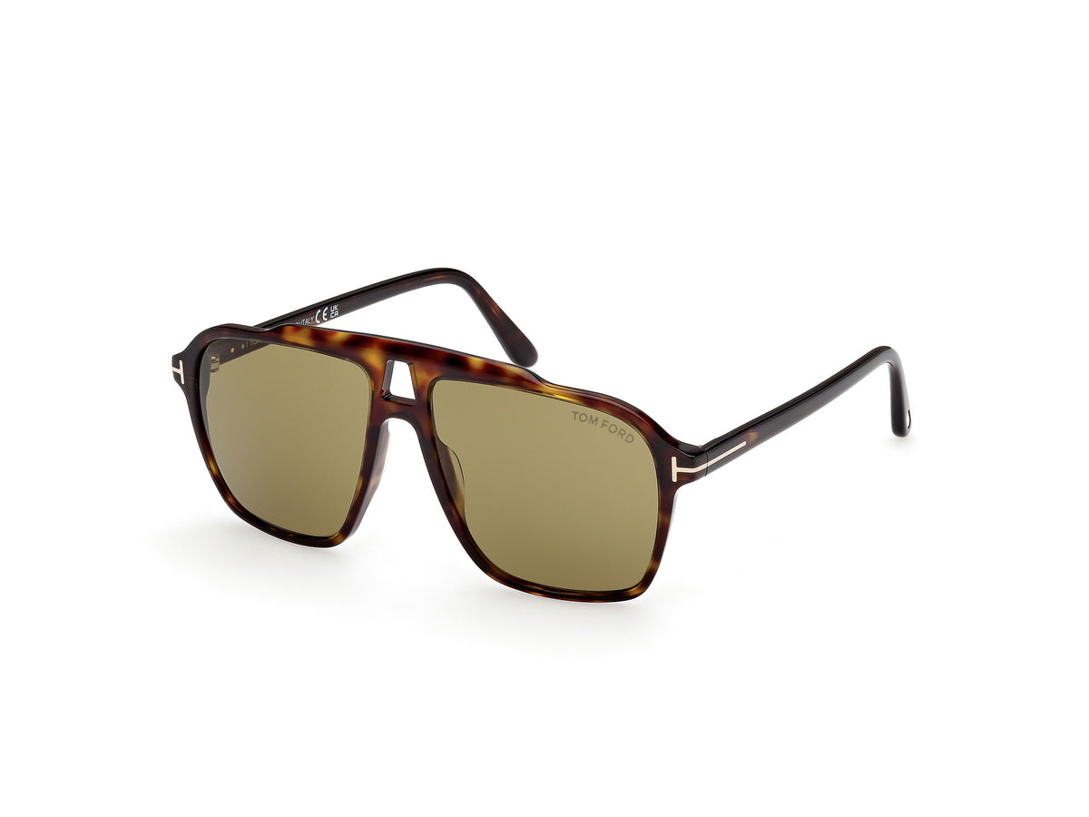 Tom Ford FT1209 52N Autari Sunglasses for Men - Havana Sunglasses