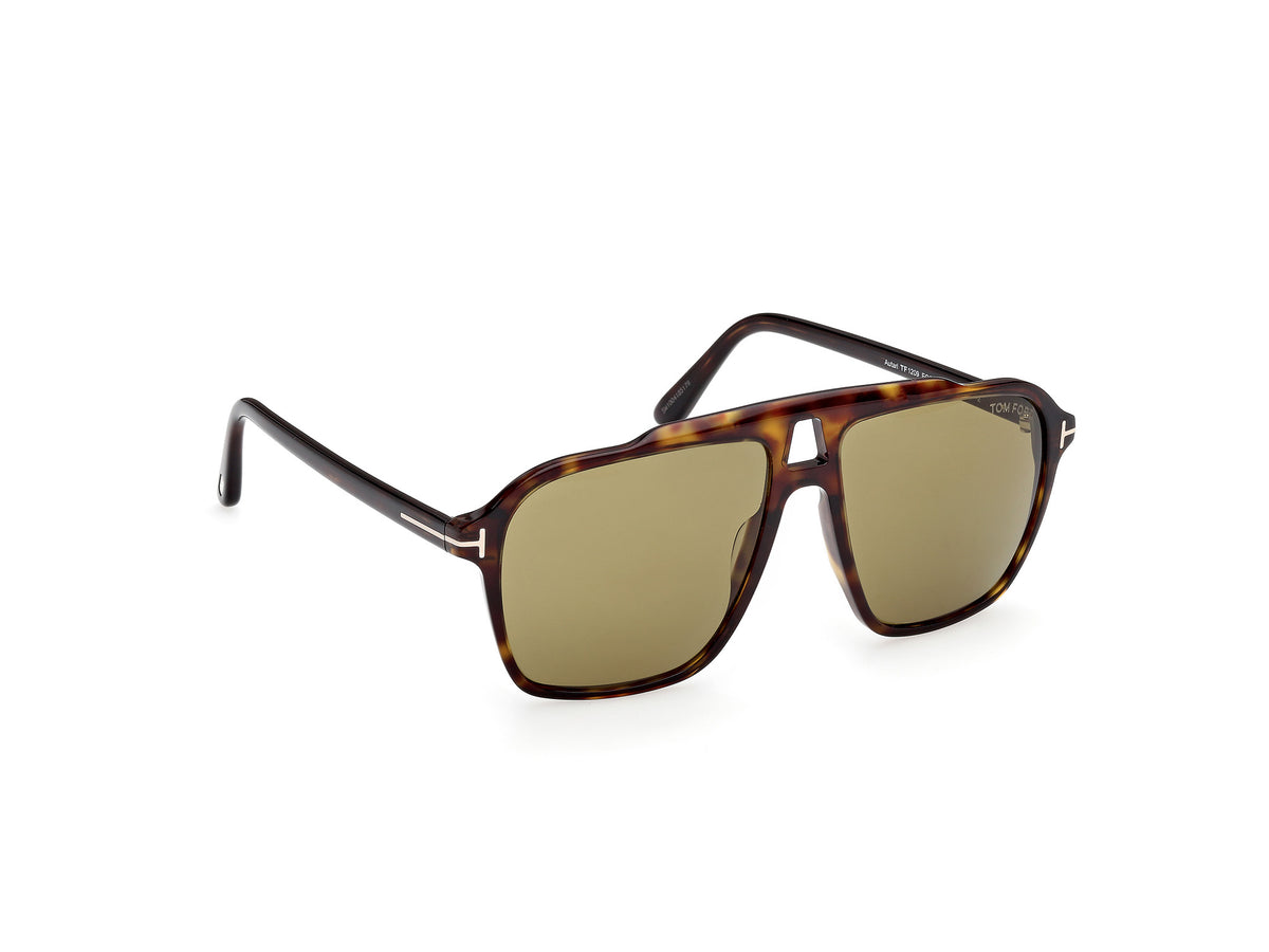 Tom Ford FT1209 52N Autari Sunglasses for Men - Havana Sunglasses