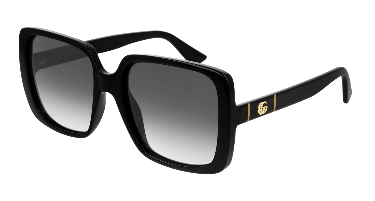 Gucci GG0632S 001 Women's Sunglasses - Black Frame, Grey Lenses Sunglasses