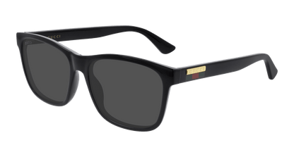 Gucci GG0746S 001 Men's Sunglasses - Black Frame, Grey Lenses