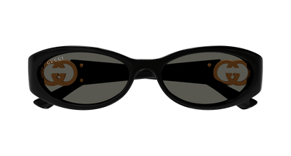 Gucci GG1660S 001 Women's Sunglasses - Black Frame, Grey Lenses