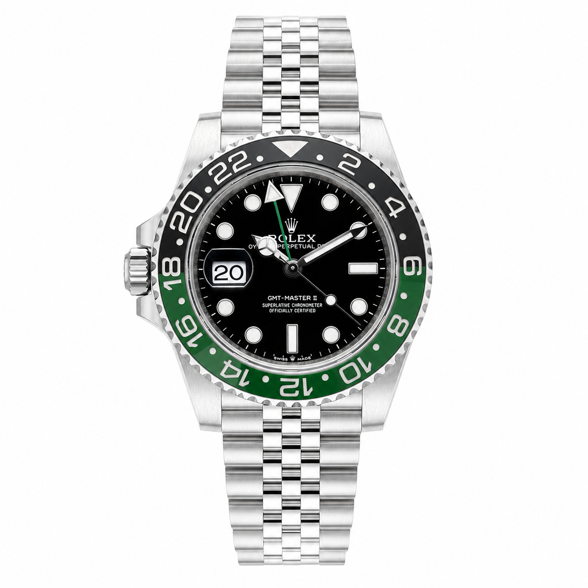 Rolex GMT-Master II 3285 V3 – 126720VTNR 'Sprite' Lefty Stainless Steel Jubilee (2025)
