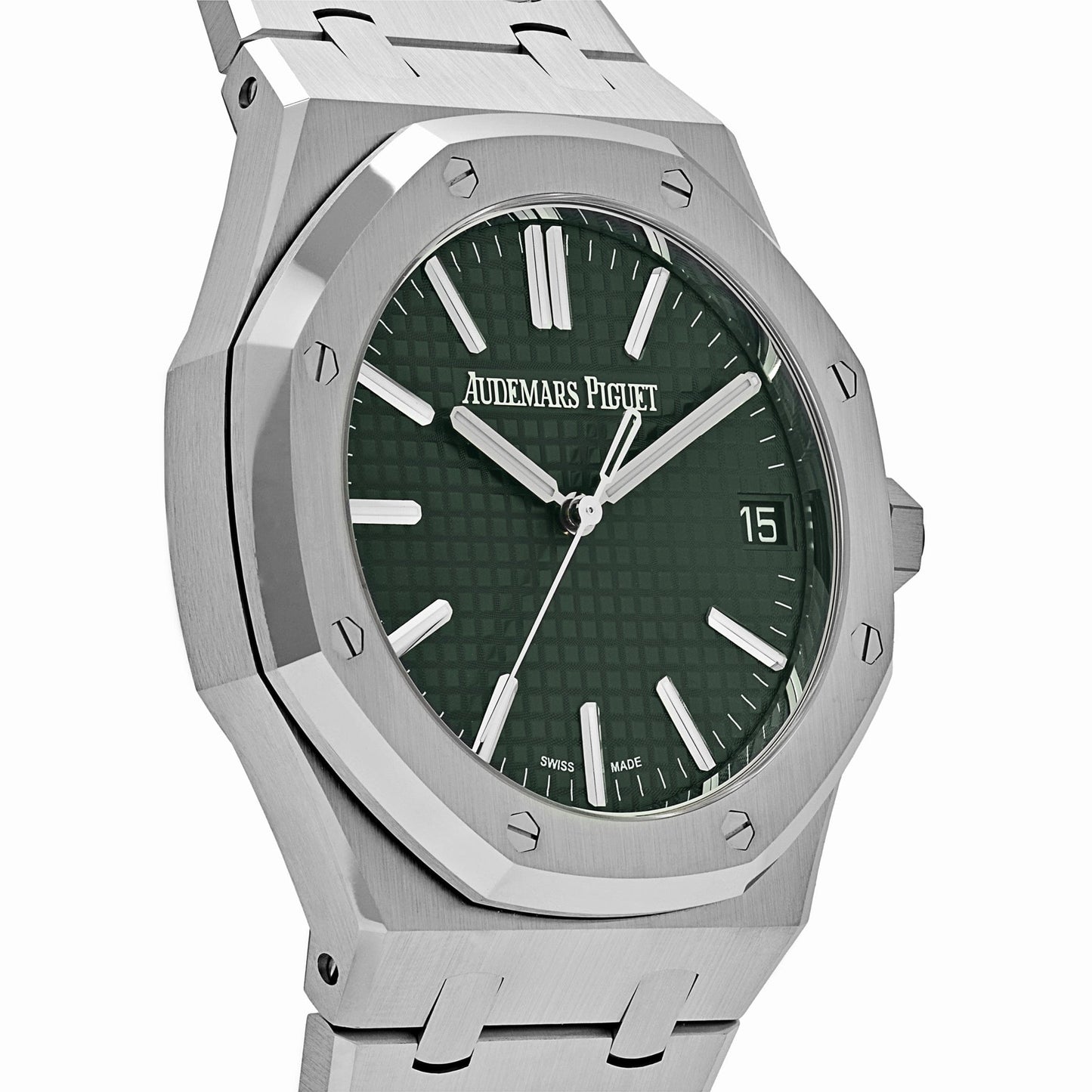 Audemars Piguet Royal Oak 3285 V3 – AAA+ 15510ST.OO.1320ST.09 Stainless Steel Green Dial (2025)