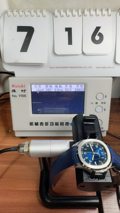 Patek Philippe Aquanaut 5168G-001 Blue Dial - BBF SUPER CLONE - 3285 V3