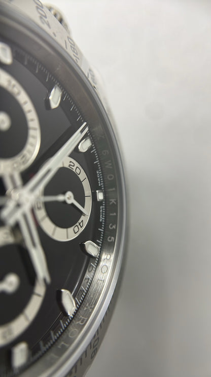 Rolex Cosmograph Daytona 40 – Black Dial VSF SUPER CLONE – 126520 – Oyster Bracelet