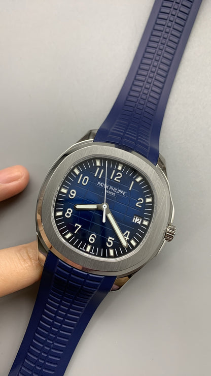 Patek Philippe Aquanaut 5168G-001 Blue Dial - BBF SUPER CLONE - 3285 V3