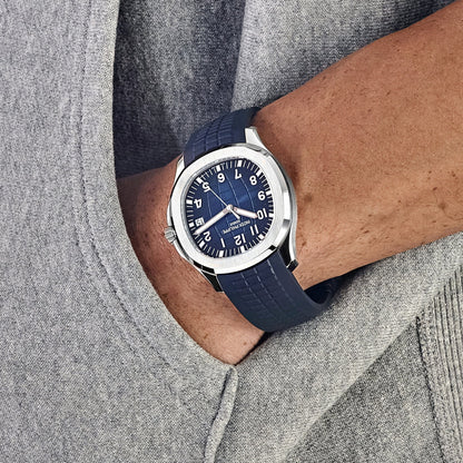 Patek Philippe Aquanaut 3285 V3 – AAA+ 5168G-001 White Gold Blue Dial (2025)