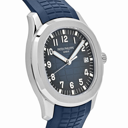Patek Philippe Aquanaut 3285 V3 – AAA+ 5168G-001 White Gold Blue Dial (2025)