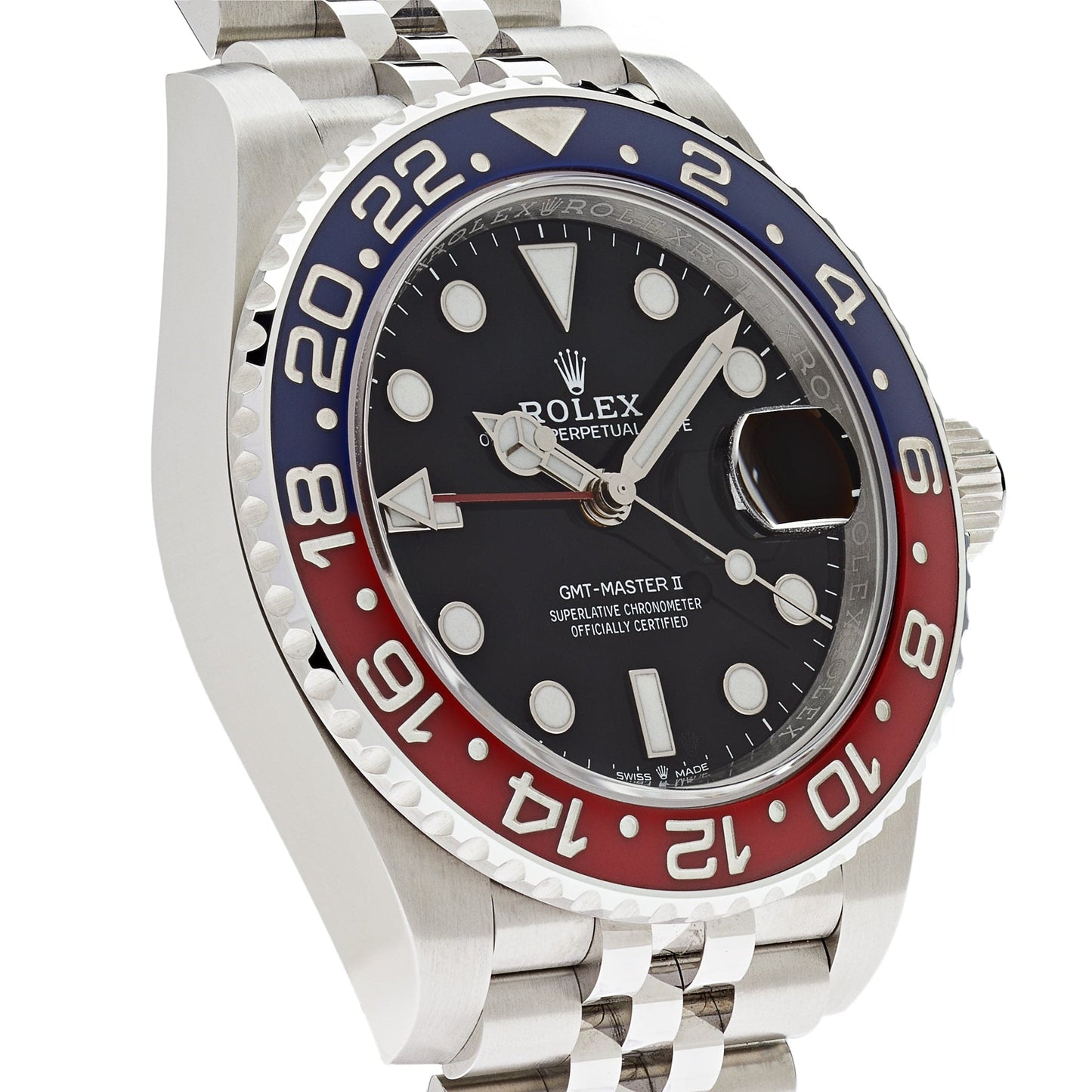 Rolex GMT-Master II 3285 V3 – AAA+ 126710BLRO 'Pepsi' Stainless Steel Black Dial Jubilee (2025)