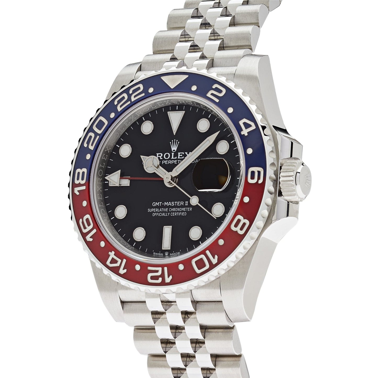 Rolex GMT-Master II 3285 V3 – AAA+ 126710BLRO 'Pepsi' Stainless Steel Black Dial Jubilee (2025)