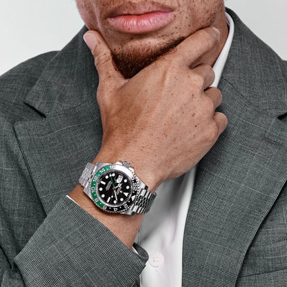 Rolex GMT-Master II 3285 V3 – AAA+ 126720VTNR 'Sprite' Lefty Stainless Steel Jubilee (2025)
