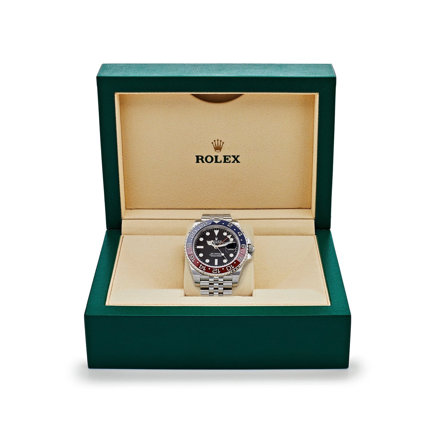 Rolex GMT-Master II 3285 V3 – AAA+ 126710BLRO 'Pepsi' Stainless Steel Black Dial Jubilee (2025)
