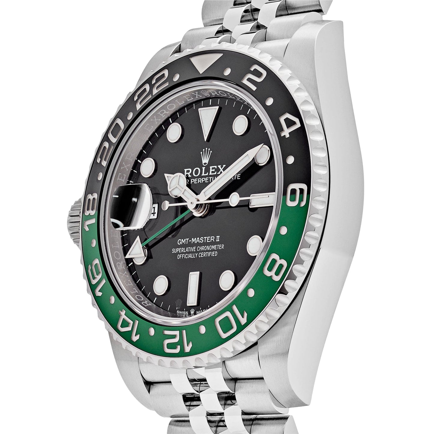 Rolex GMT-Master II 3285 V3 – AAA+ 126720VTNR 'Sprite' Lefty Stainless Steel Jubilee (2025)